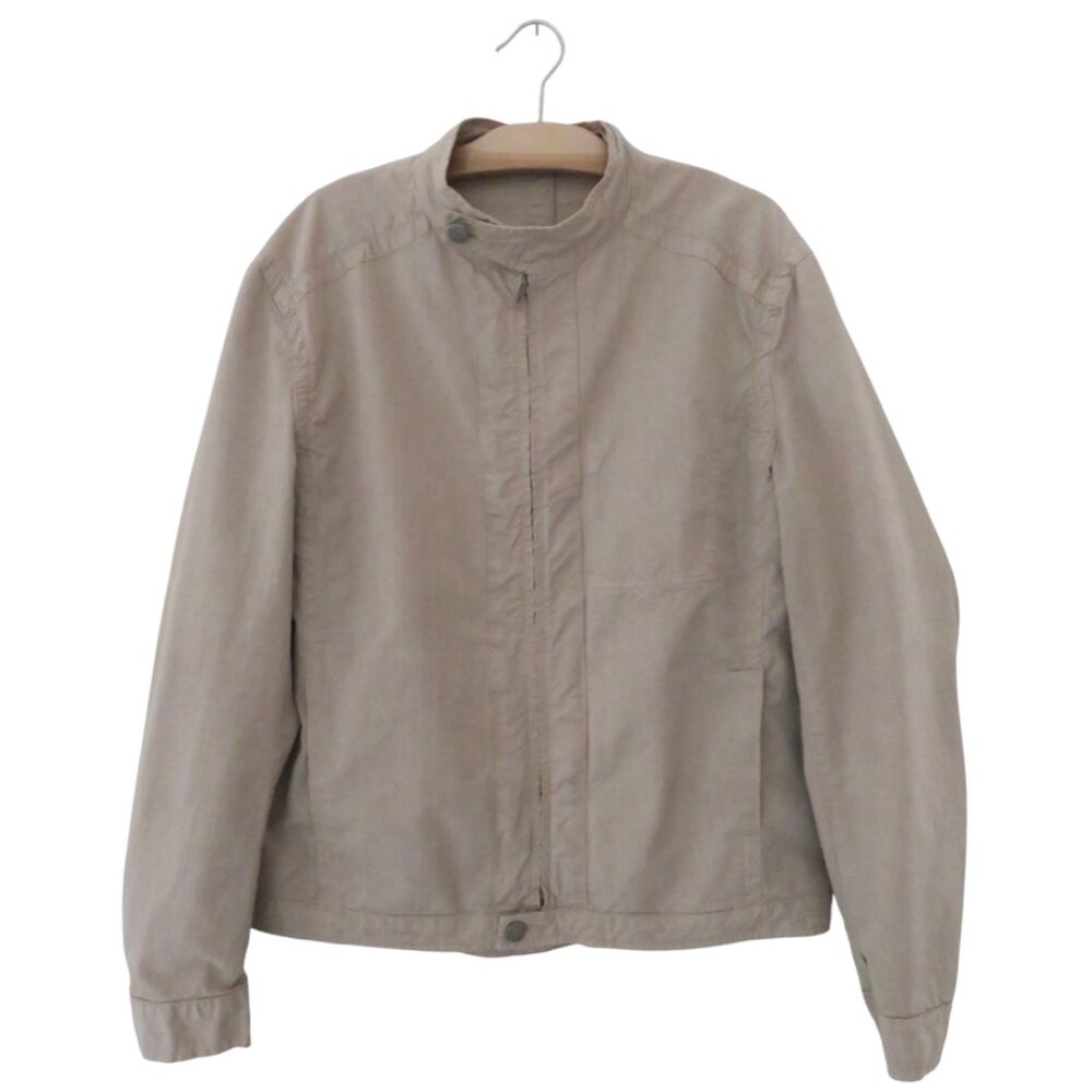 KENZO mens Cafe Racer cotton twill bomber jacket sz XL